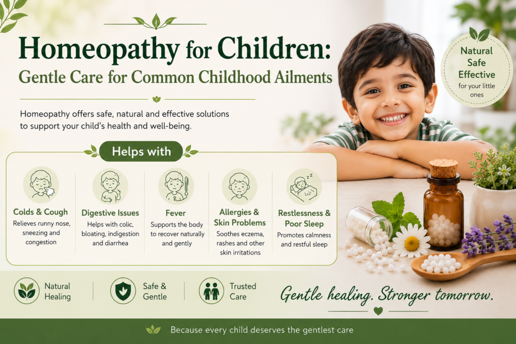 Homeopathy for Children: Gentle Care for Common Childhood Ailments